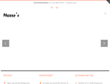 Tablet Screenshot of mezzos.de